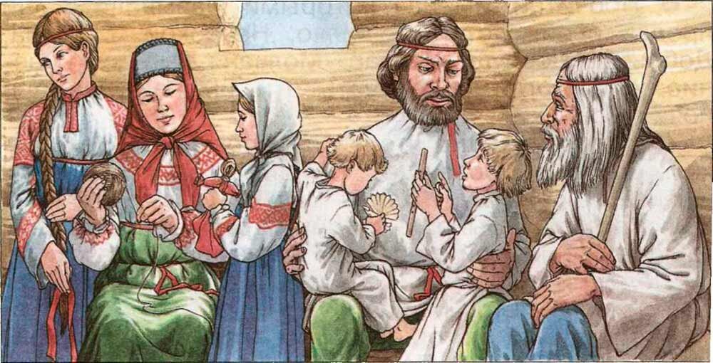 Славяне. Изображение взято из открытых источников