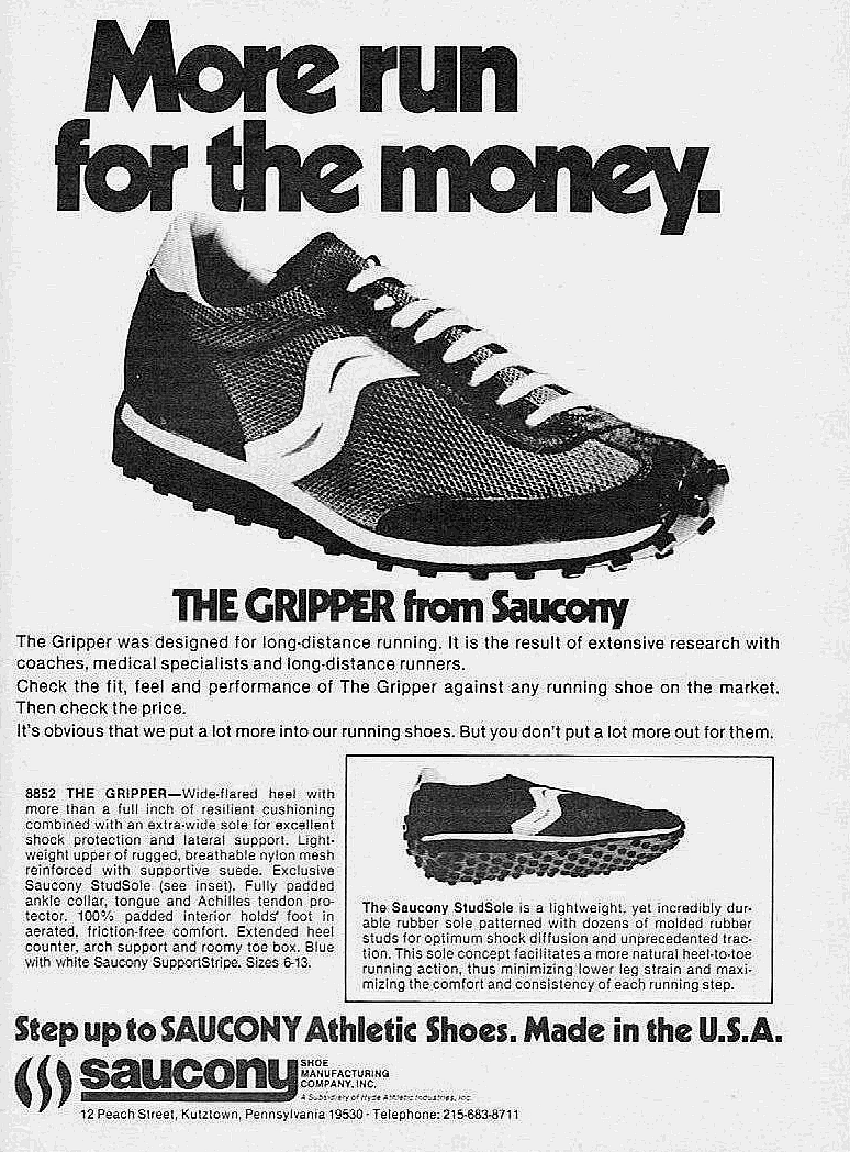 Saucony shoes history sales