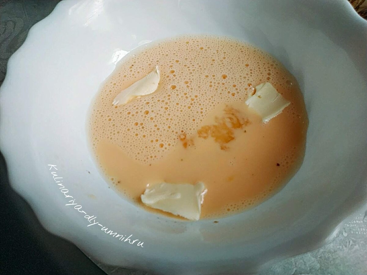 Вкусный рецепт воздушного омлета с молоком для детей