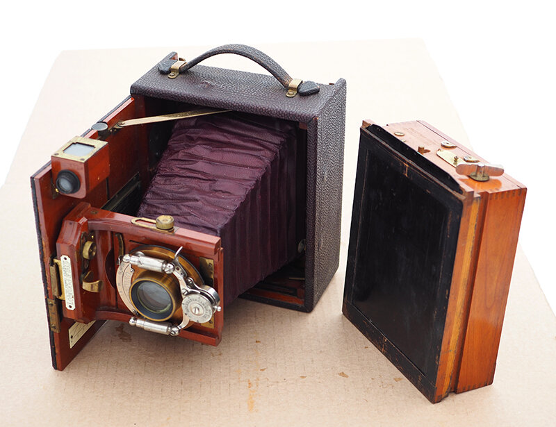 Фотокамера Cycle Poco №1, изготовленная в 1895-99 годах в США . Из коллекции Веломузея Андрея Мятиева.