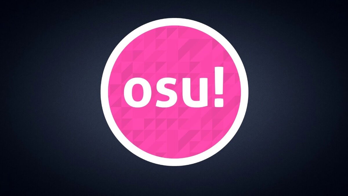 Главное меню osu! 