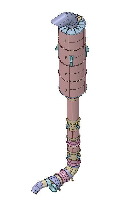 Рис. 1. Выхлопное устройство