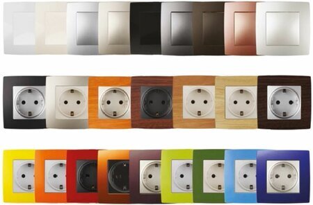 Разнообразие цветов серии 12 от компании "ЭРА"