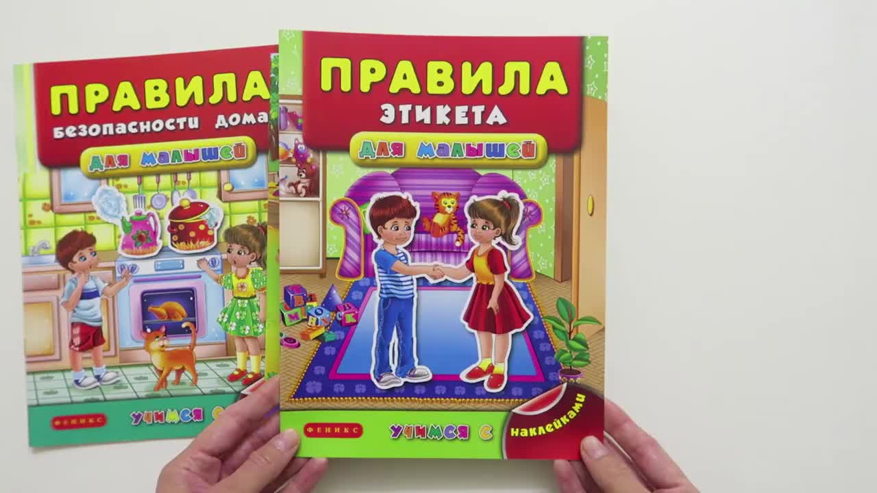 Книга с наклейками 