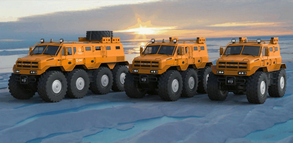 Вездеход 8x8 Урал