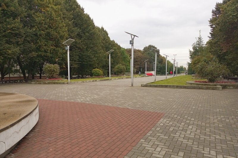 Сквер Советско-Польской дружбы в Калининграде. Фото моё
