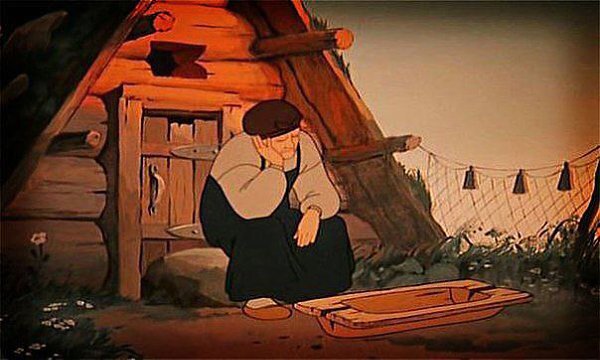 Иллюстрация к сказке А. С. Пушкина "Сказка о рыбаке и рыбке". Источник: Яндекс. Картинки