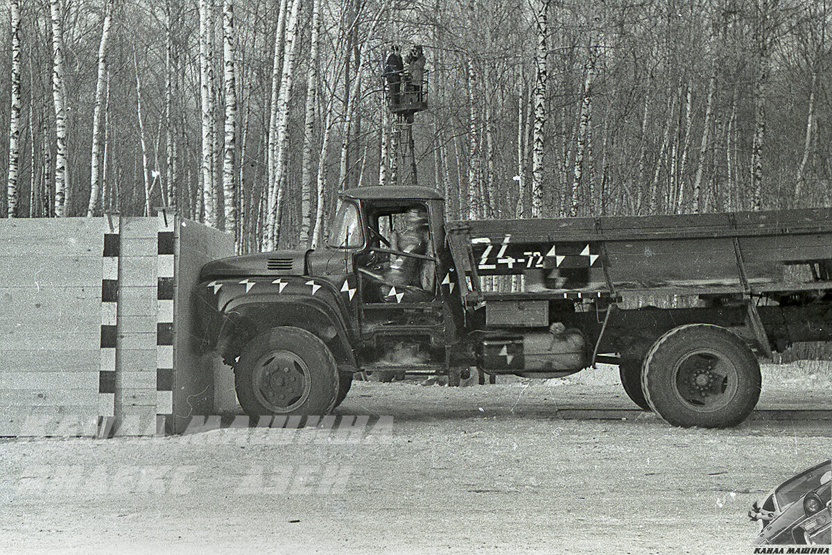 Краш-тест грузовика ЗИЛ-130, 1972 год | машина | Дзен