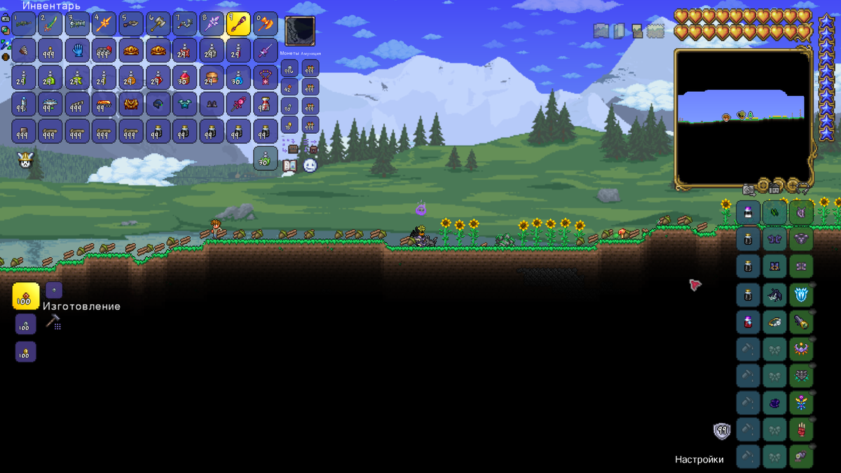 справа вы видите броню и аксессуары для пвп