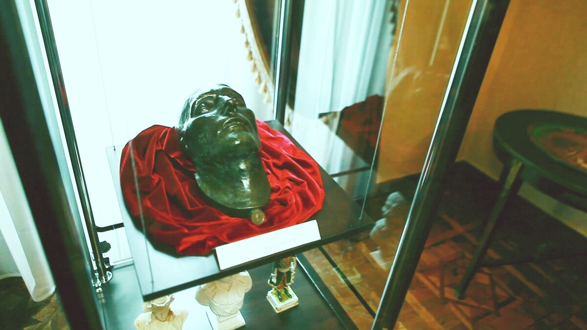 Маска Наполеона Бонапарта.  Источник :страница  государственного представителя администрации Зугдиди.