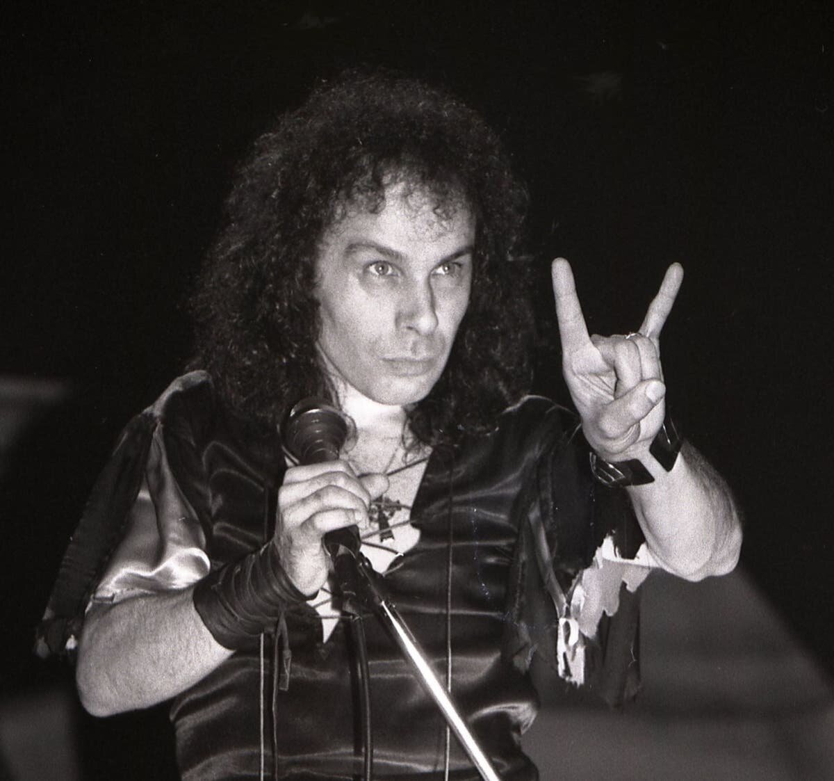 Ronnie James Dio. © Frank White