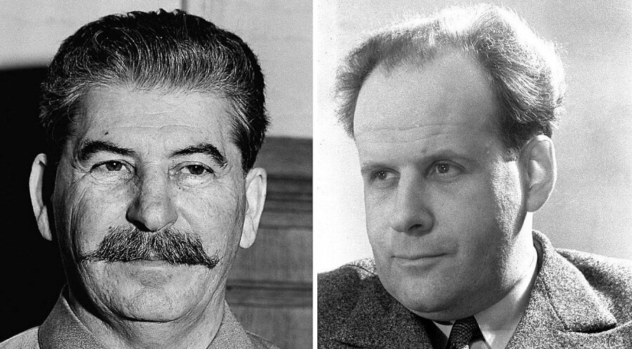 Вот такой мог быть т.Сталин добрый и ласковый, если его не злить.