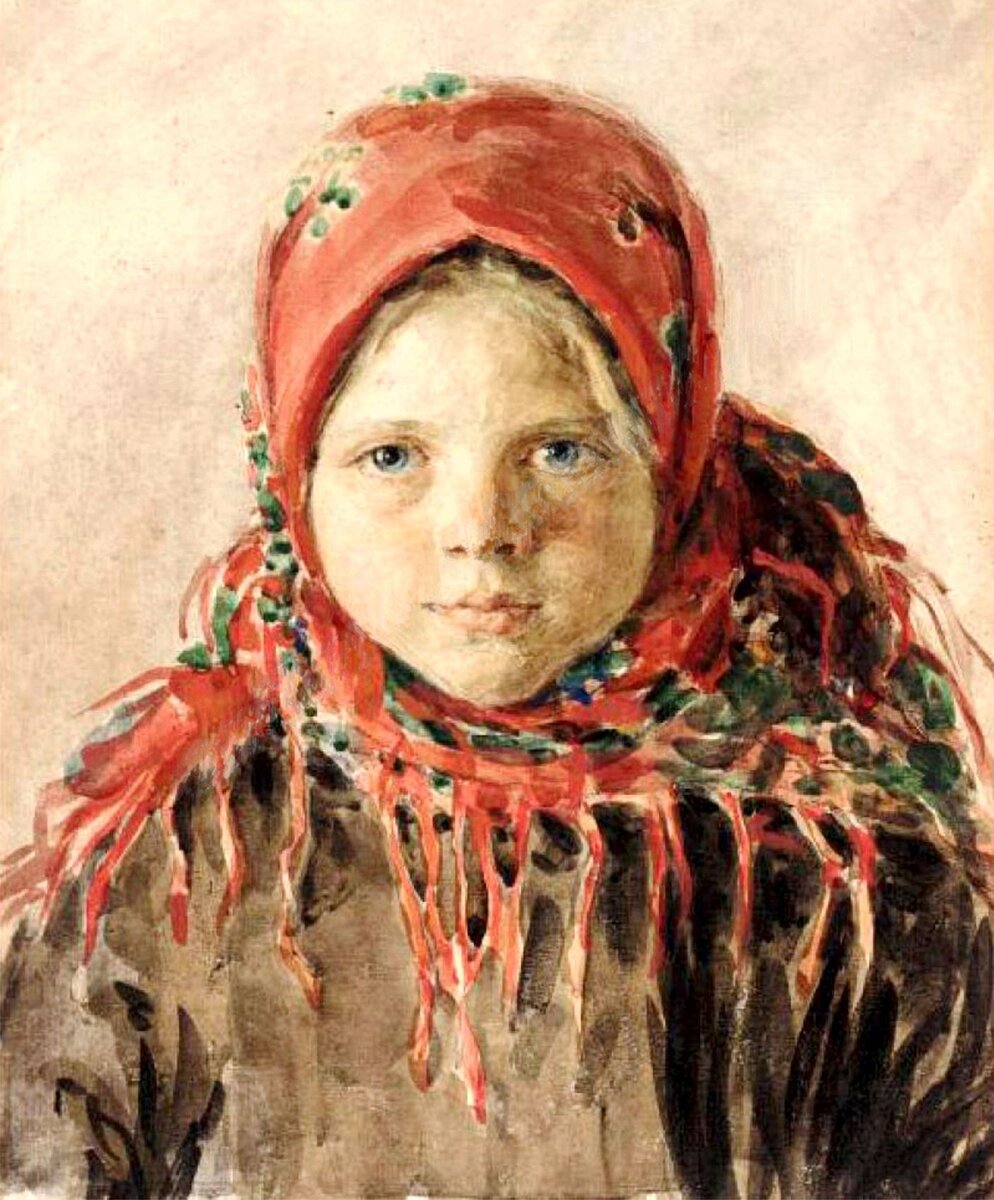 Иван Куликов 1875-1941. Русская девочка