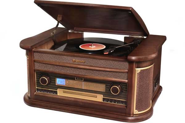 Изготовление граммофонов старого вида, которые состояли из таких деталей, как никелированный рупор, полированный ящик, металлические украшения, не производится уже достаточно давно. Современные граммофоны характеризуются легкостью и простотой, они стали переносными и их можно переносить в любое место.