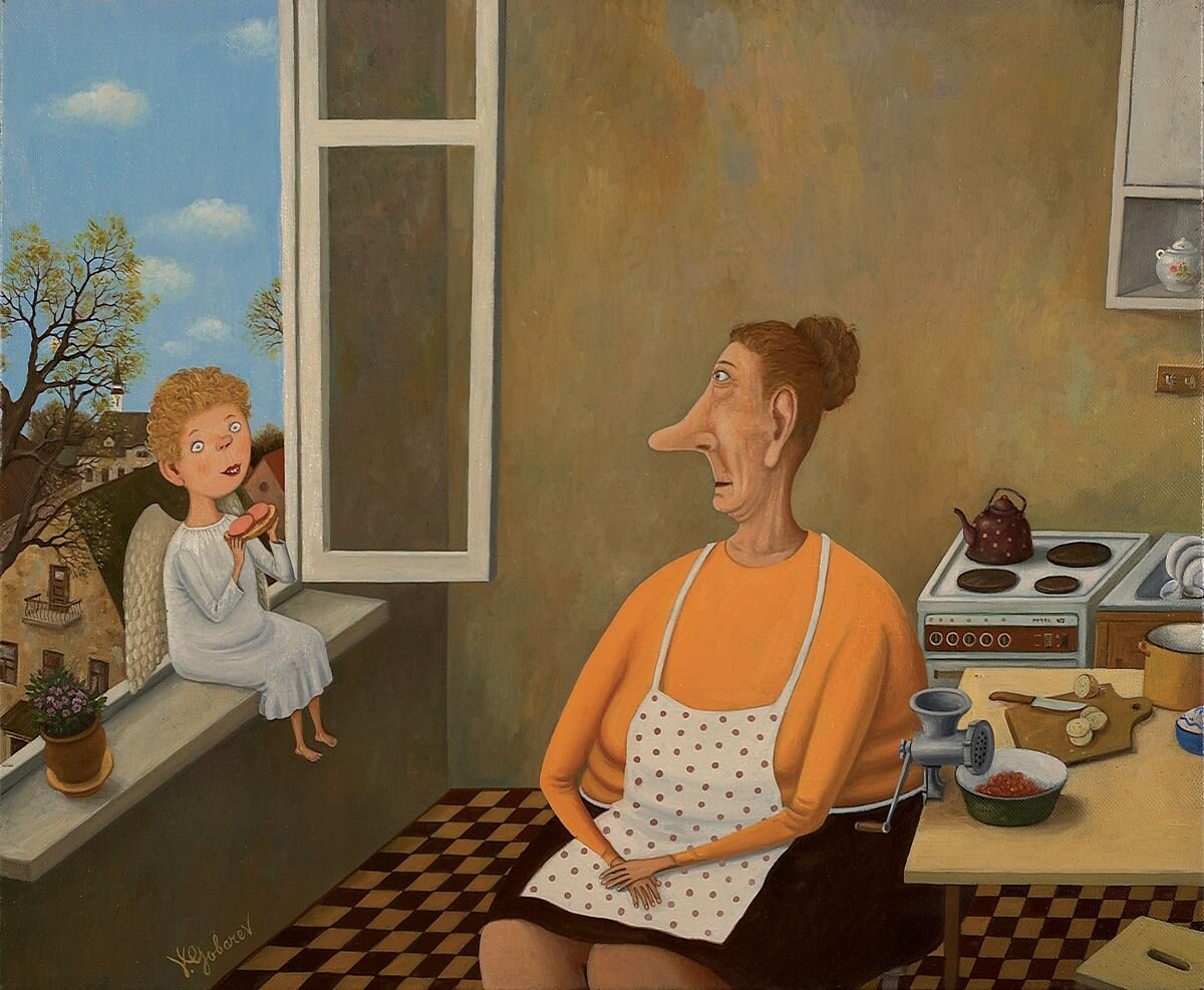 Художник Валентин Губарев. Источник Pinterest