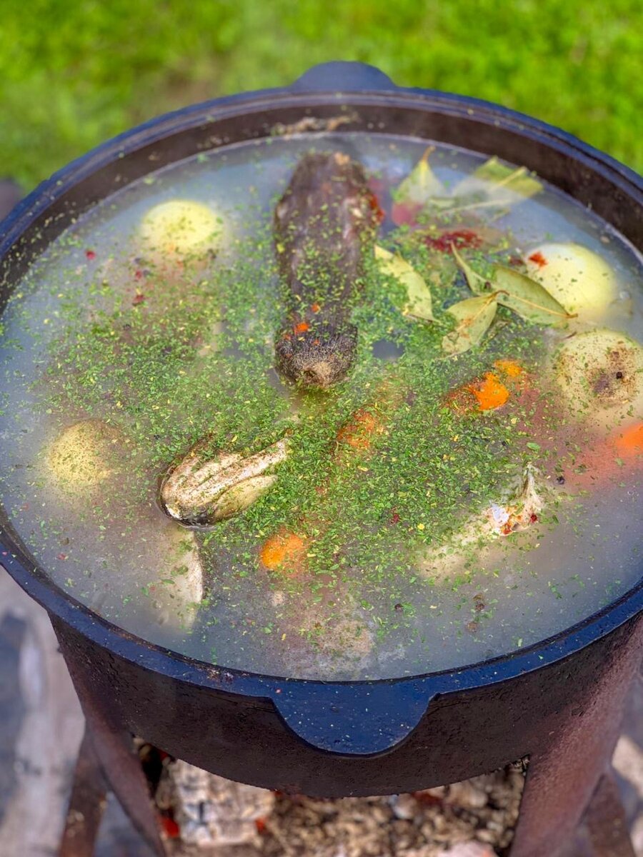 Уха из Муксуна