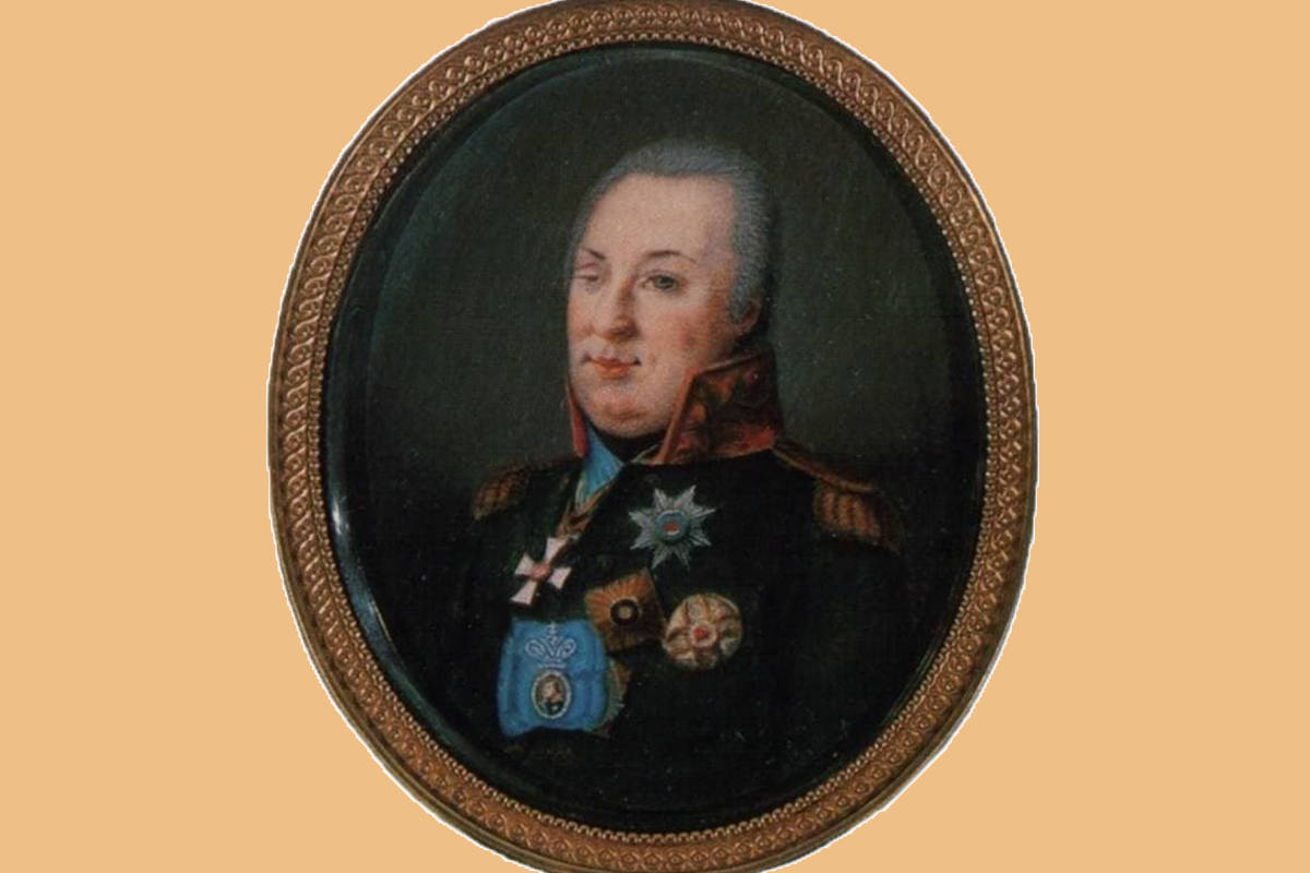 Миниатюра К.Розентреттера. 1811-1812 г. в Эрмитаже