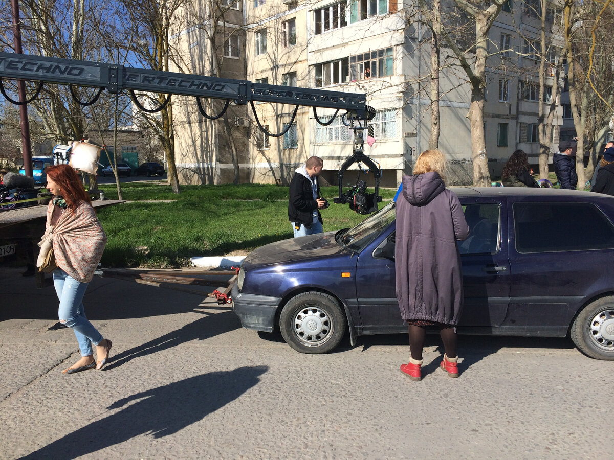 Съемки на практике