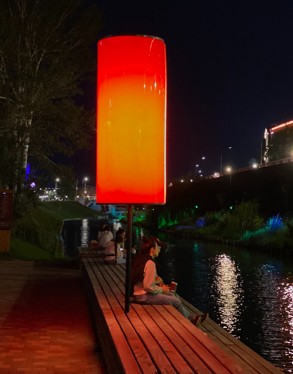 Казанская набережная в Туле (фотография автора)