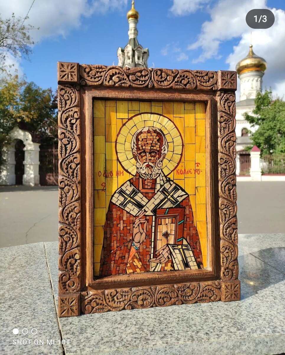 Иконы на заказ из экзотических пород дерева