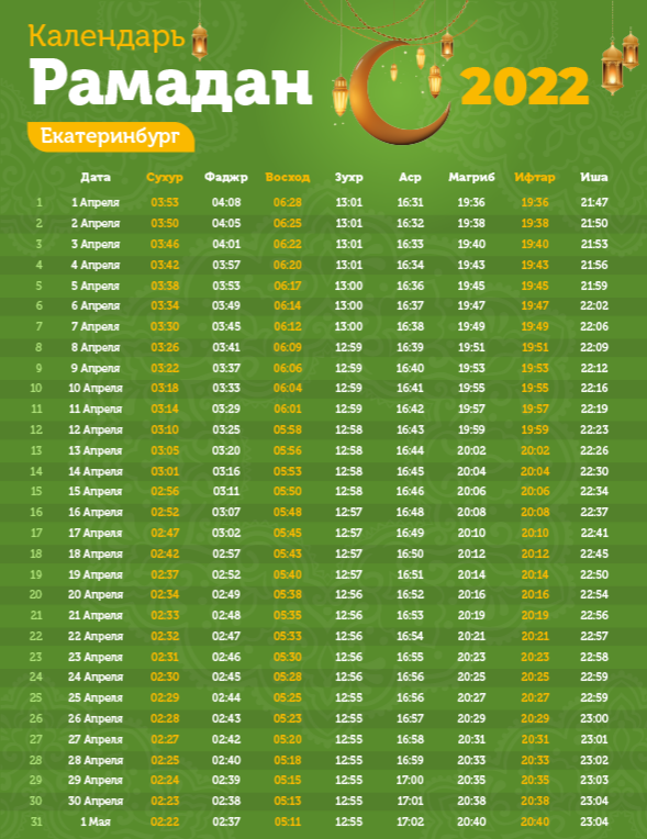 Мусульманский пост в 2024г. Пост у мусульман в 2024. График поста 2024г мусульманские.