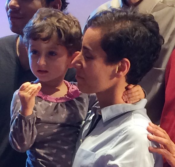 Мариам с дочерью. Фото: Monsoon0 / Wikimedia Commons / CC BY-SA 4.0