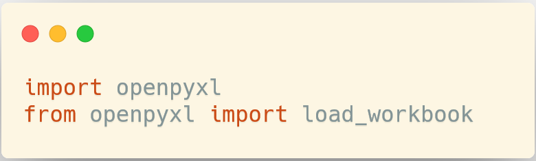 Openpyxl workbook