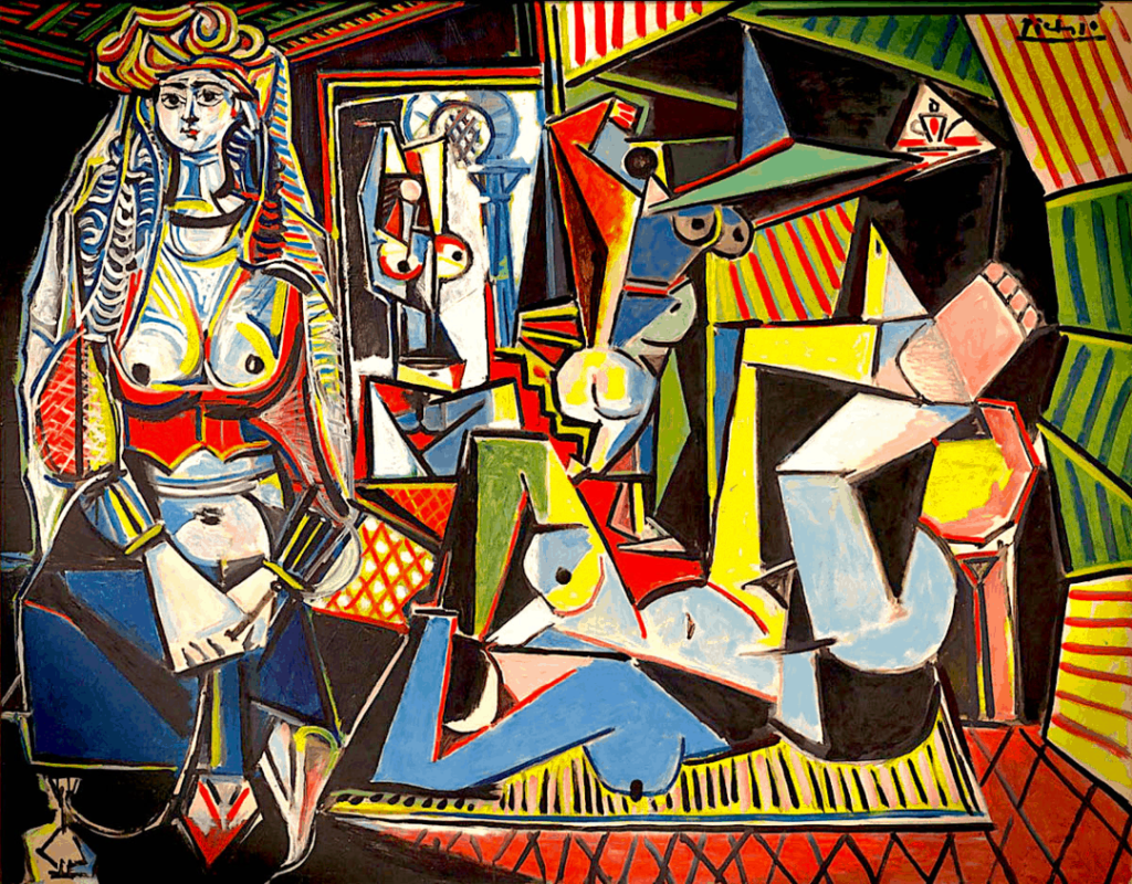 Pablo Picasso: Les Femmes d’Alger (Version ‘O’). Painted in 1955
