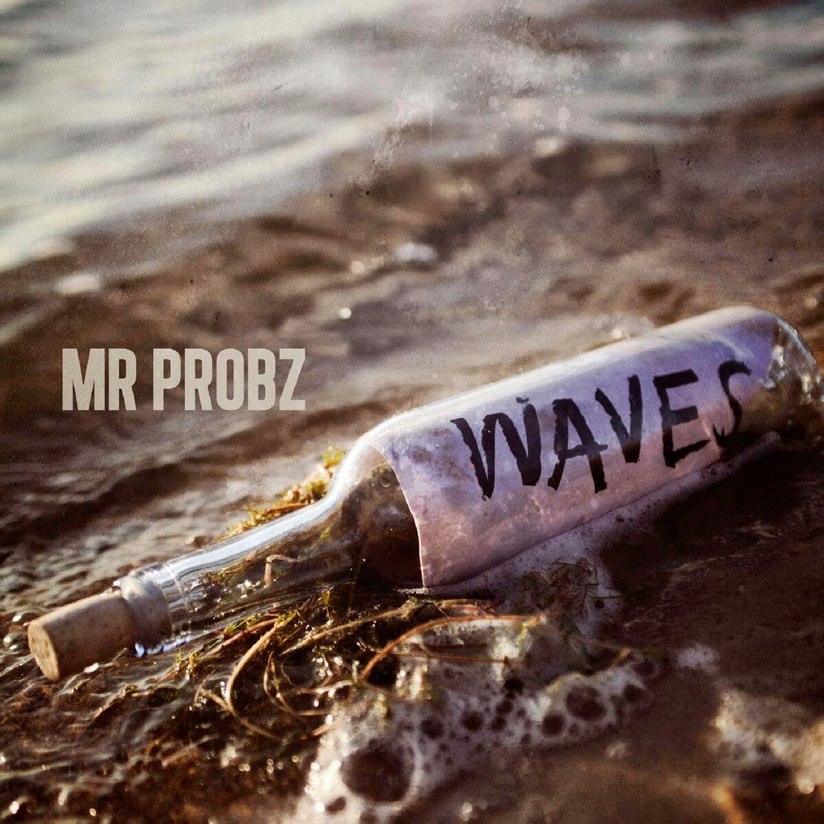 Обложка сингла "Waves" голландского певца и рэпера Mr Probz