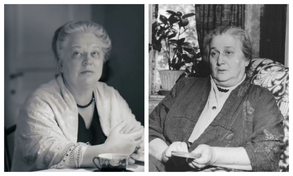 Светлана Крючкова и Анна Ахматова