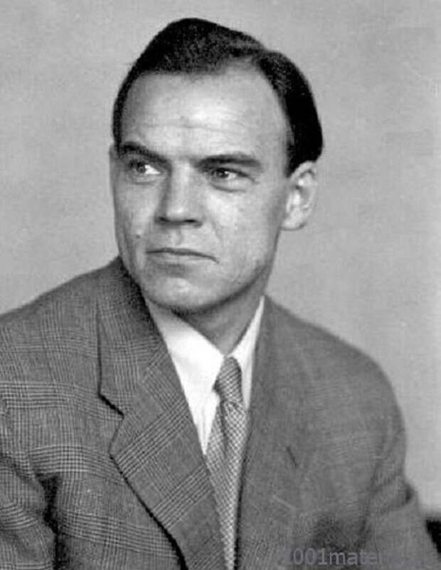 Михаил Глузский в молодости. 