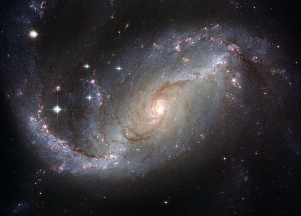 Единственная вселенная. Спиральная Галактика NGC 4414. Космос Галактика NGC 1672. Спиральная Галактика NGC 4845. Спиральная Галактика NGC 5792.