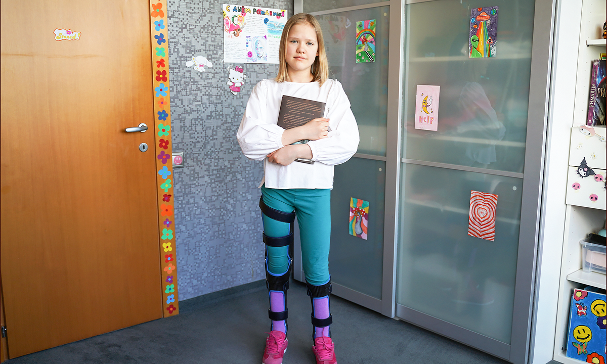 Аня Виноградова, подопечная фонда "Алёша"