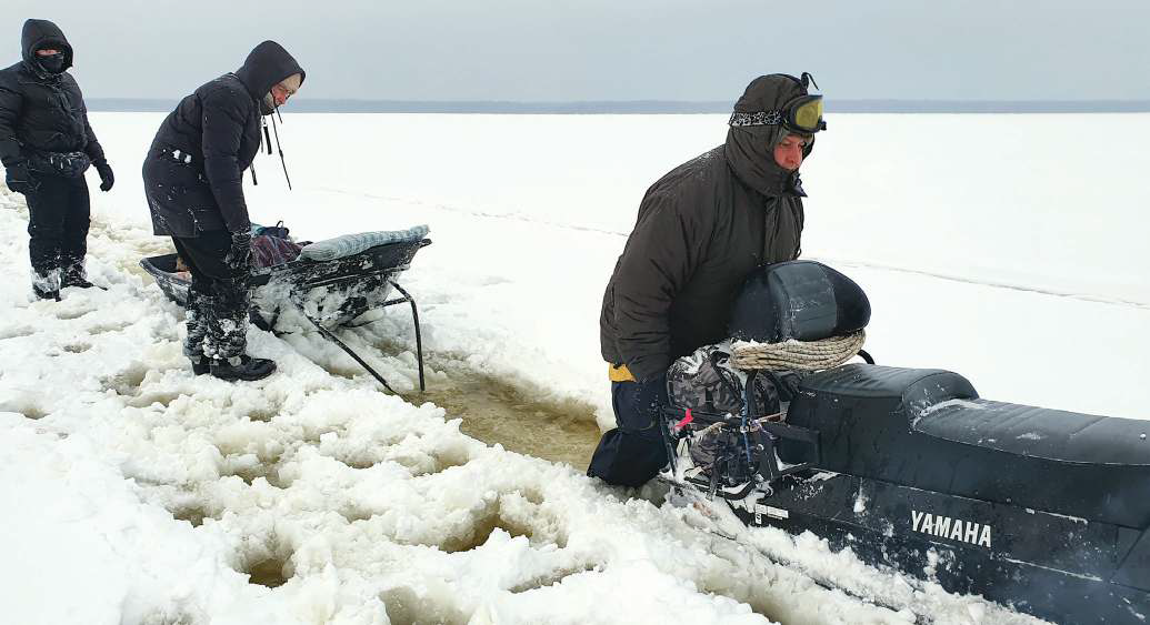 Измерения на Рыбинском водохранилище давались непросто