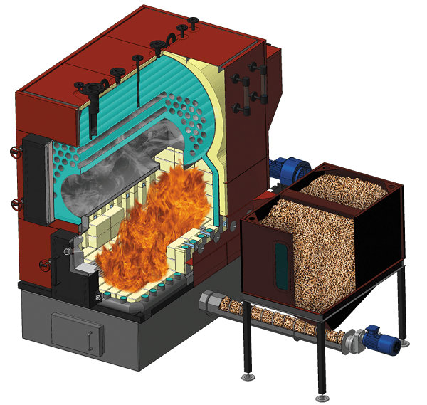Паровые котлы пеллетные от производителя