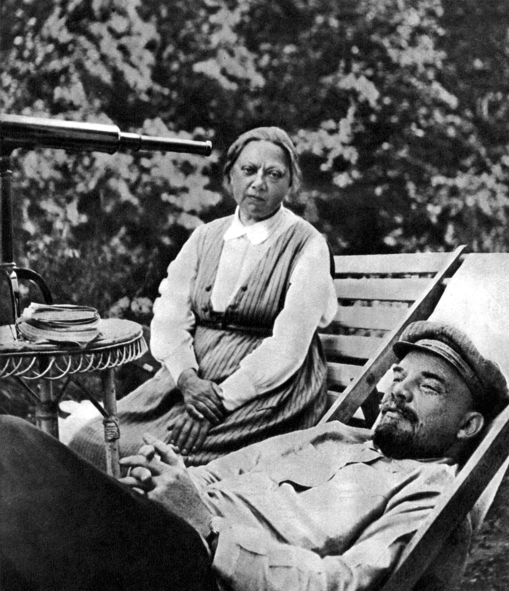 ленин на отдыхе