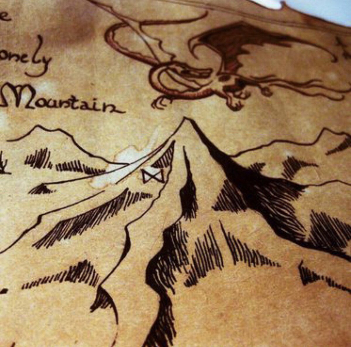 КусоШек моей карты Средиземья 