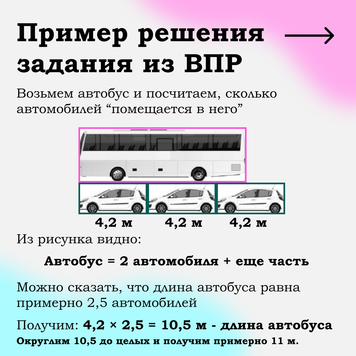 Задание 5. Оценка размеров реальных объектов. ВПР по математике. 6 класс |  EasyMath | Твой репетитор | Дзен