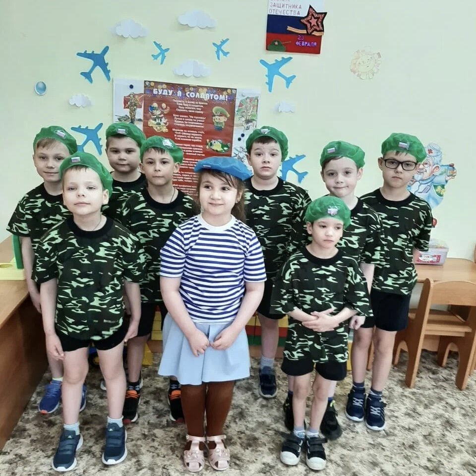 Ева в детском саду
