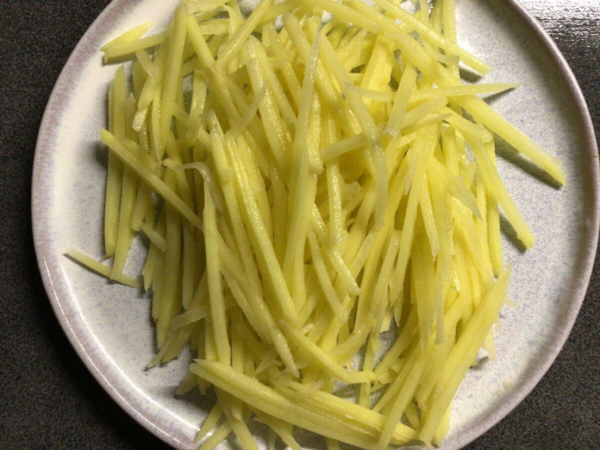 Картошка спагетти