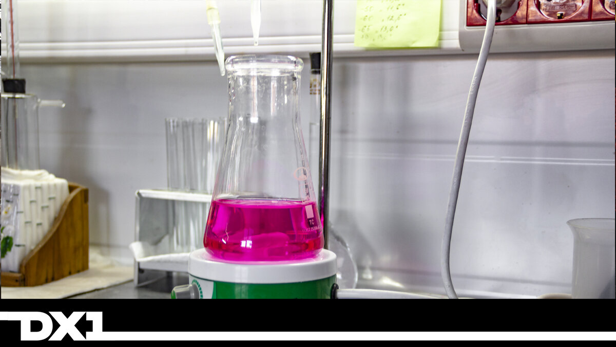 Часть нашей собственной лаборатории по контролю за качеством