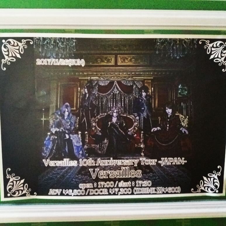 Мой первый концерт Versailles в Японии