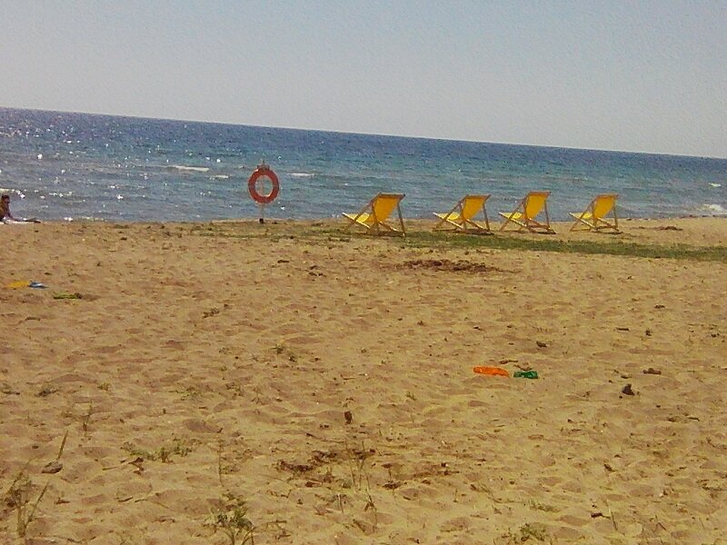 Пляж.