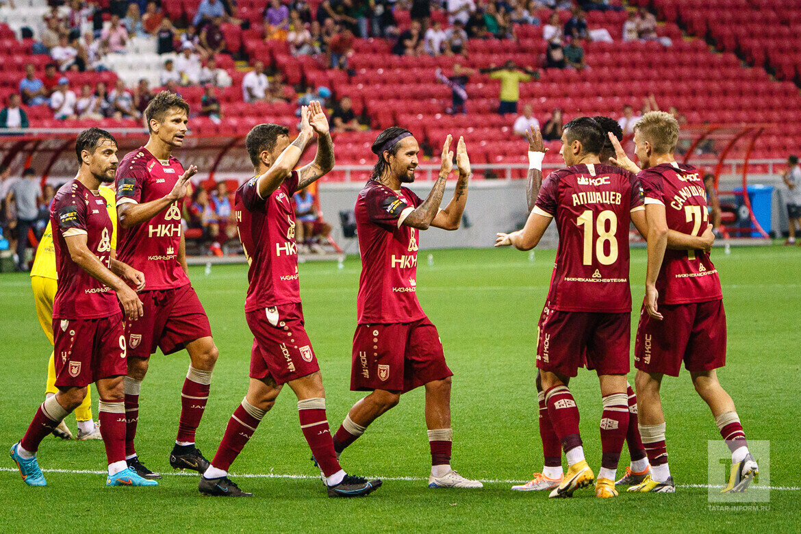 «Рубин» провел очень зрелую игру, не оставив никаких шансов «Кубани»Фото: © Салават Камалетдинов / «Татар-информ»