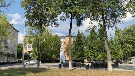 Прогулка по городу Ступино. Документ о присвоении поселку Электровоз статуса города. Памятник ступинским литейщикам