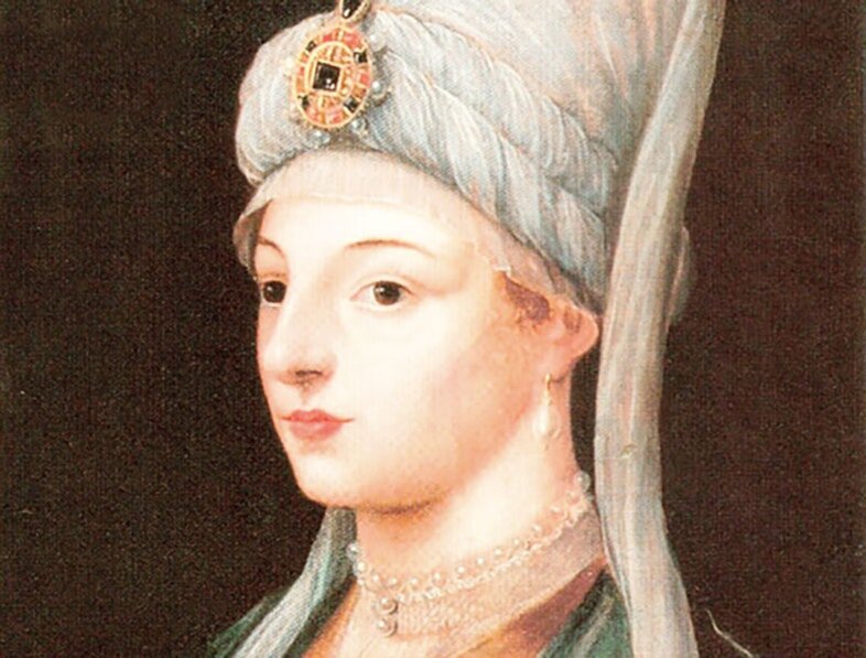 Сафие-султан. Портрет неизвестного художника.