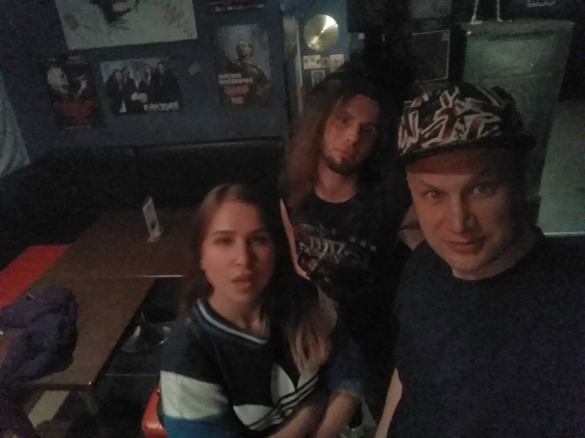 E.V.A. Наташа, Ватсон и я. Запись трека. 2015 г. 