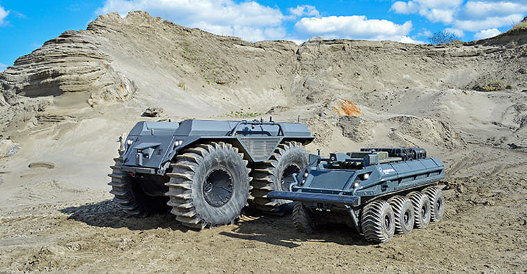 Rheinmetall - беспилотные машины проекта Mission Master A-UGV
