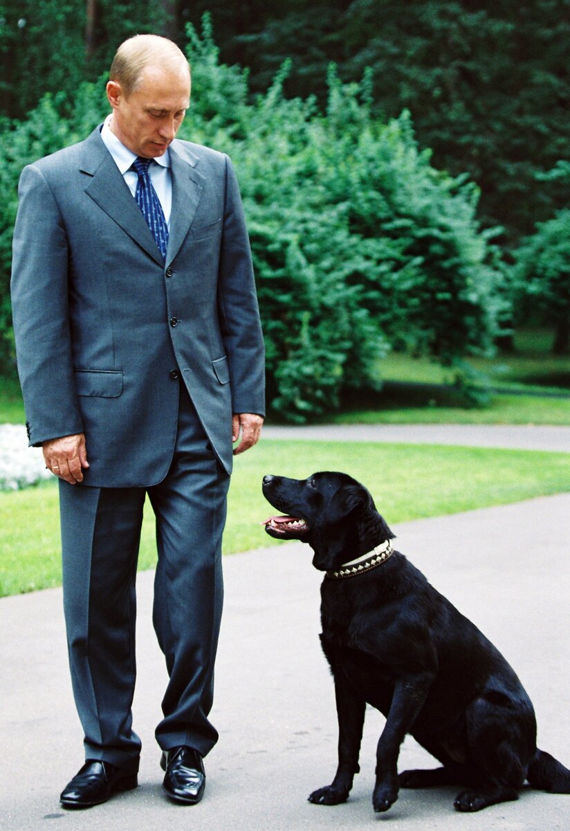 Конни со своим знаменитым хозяином. Фото из свободных источников интернета.