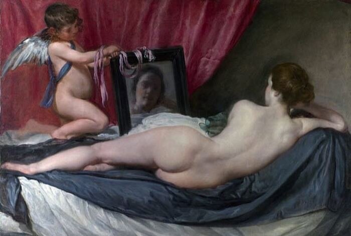 Диего Веласкес. "Венера с зеркалом".